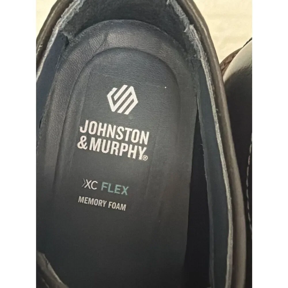 Johnston & Murphy Men's XC Flex Raleigh Plain Toe 9.5